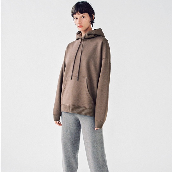 ZARA Oversized Hooded Sweatshirt - Picture 3 of 7
